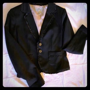 H&M Blazer with ruffle detail